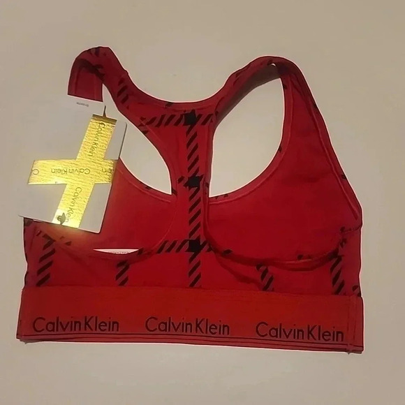 CALVIN KLEIN UNLINED BRALETTE SIZE XS - Picture 3 of 3